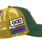 Supreme Hysteric Glamour Vanson Leather Mesh Back 6-Panel Green