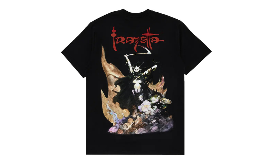 Supreme Frank Frazetta Woman With Scythe Tee Black