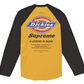 Supreme Dickies Raglan L/S Top Black