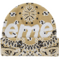 Supreme Bandana Big Logo Beanie Beige