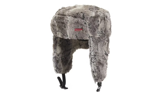 Supreme Ushanka Hat Grey