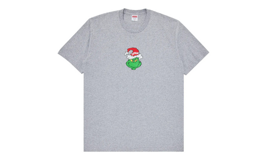 Supreme Grinch Tee Heather Grey