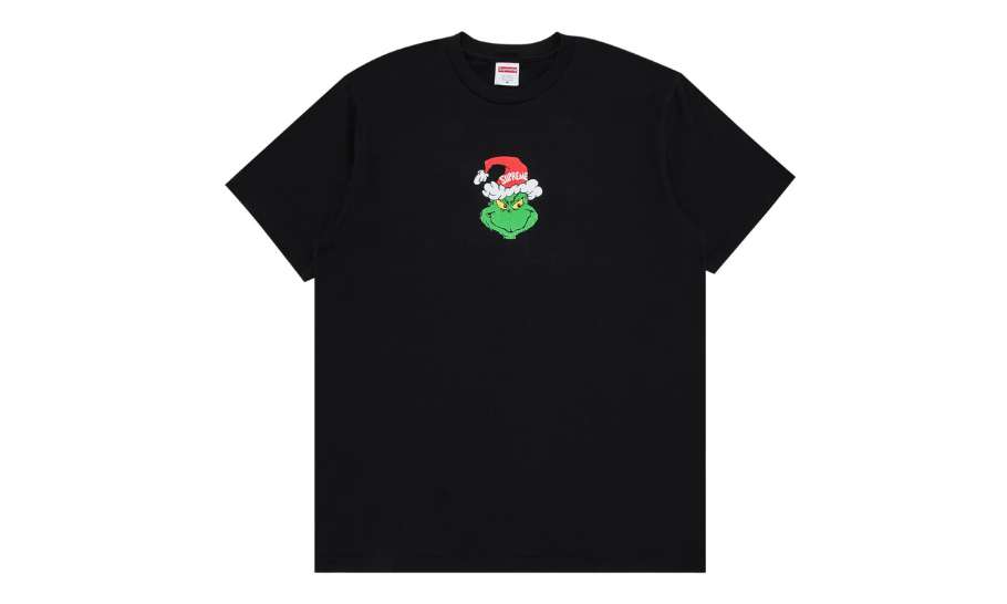 Supreme Grinch Tee Black