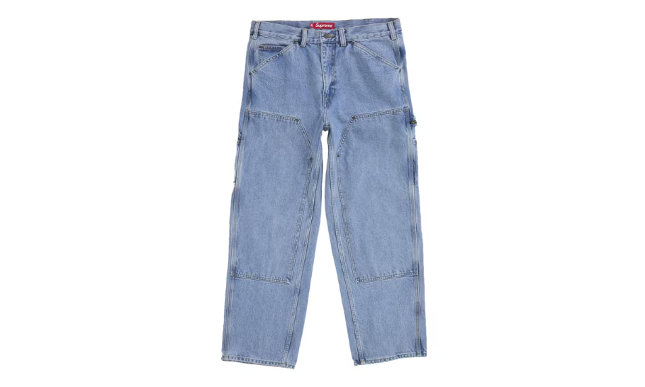 Supreme Double Knee Painter Pant (FW24) Washed Indigo