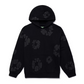 Denim Tears Cotton Wreath Hoodie Black Monochrome