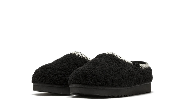 UGG Tasman Maxi Curly Slipper Black (Women's)