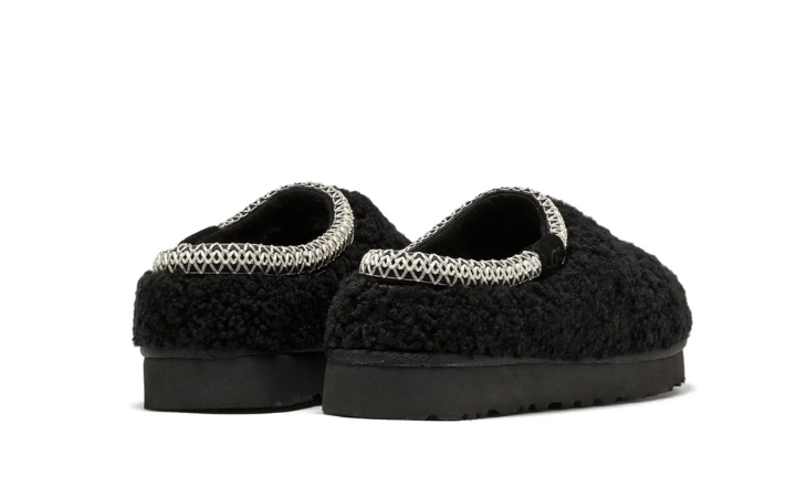 UGG Tasman Maxi Curly Slipper Black (Women's)