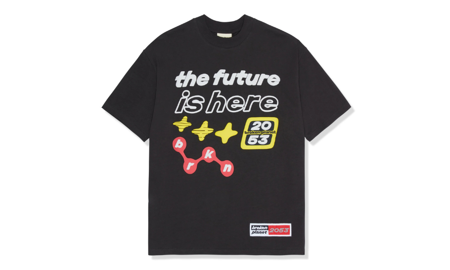 Broken Planet The Future Is Here T-shirt Black