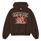 Broken Planet Out Of Service Hoodie Brown