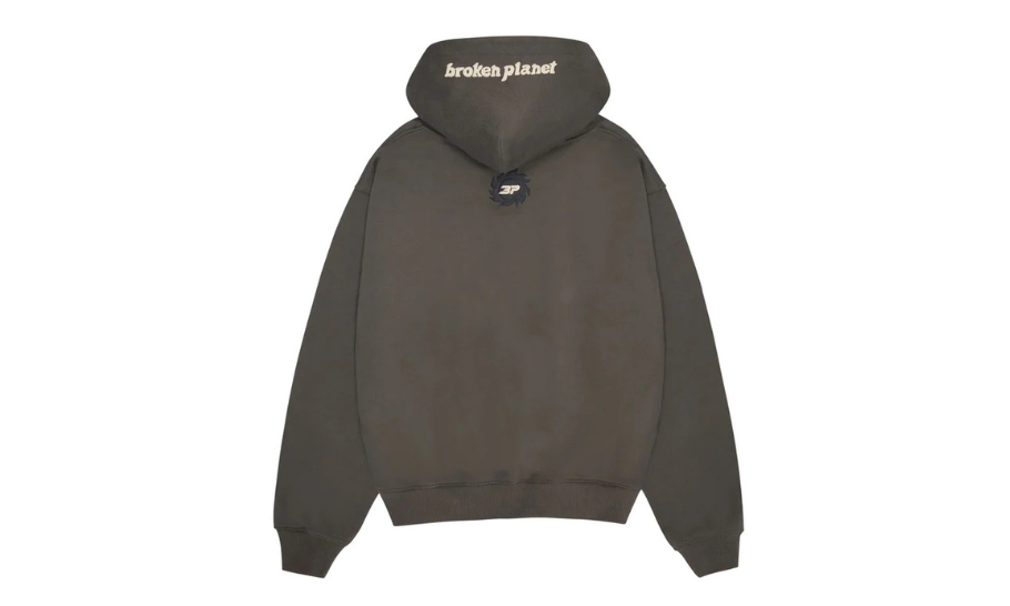 Broken Planet Market Space Trails Hoodie Beluga Grey