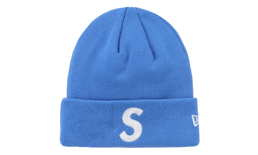 Supreme New Era S Logo Beanie (FW24) Blue