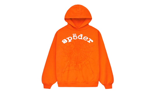 Sp5der Legacy Hoodie Orange