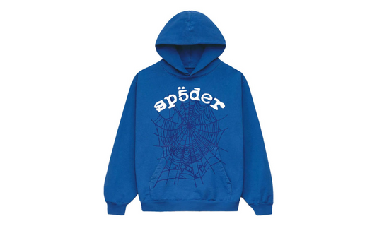 Sp5der Legacy Hoodie Blue