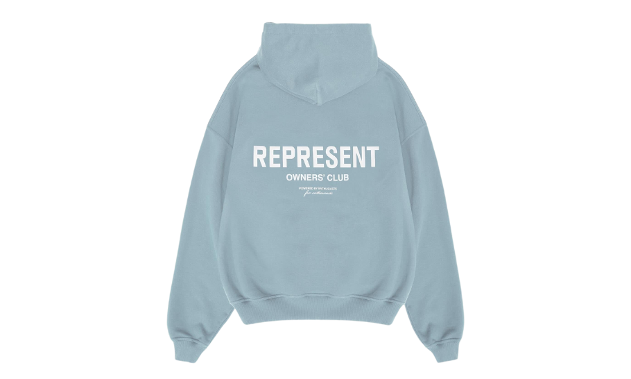 Represent Owners Club Hoodie Powder Blue