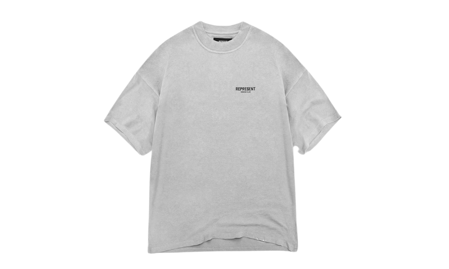 Represent Owners Club T-Shirt Ash Grey/Black