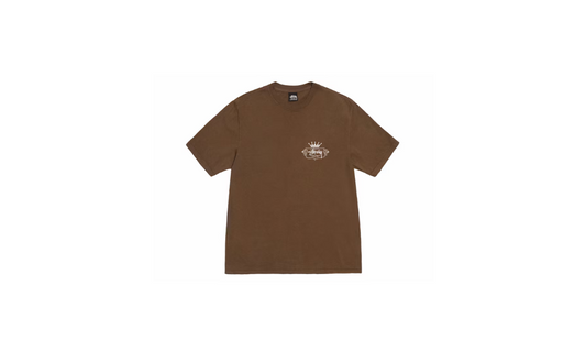 Stussy Built To Last Pigment Dyed Tee Brown