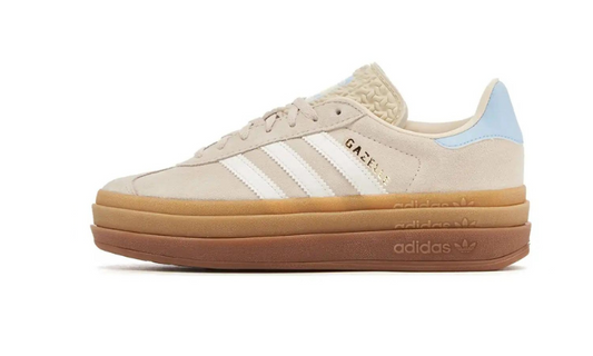 adidas Gazelle Bold Wonder White Clear Sky (Kids)