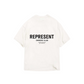 Represent Owner Club T-Shirt Flat White/Black