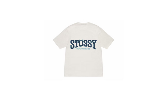 Stussy Burly Threads Pigment Dyed Tee Natural