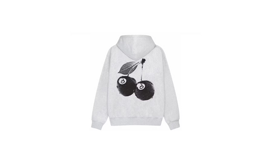 Stussy Cherries Hoodie Ash Heather