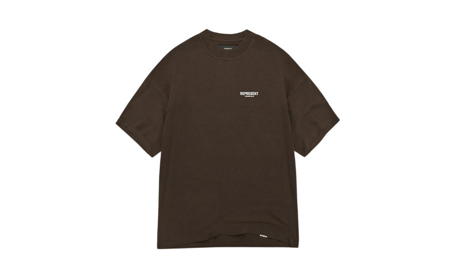 Represent Owner Club T-Shirt Brown/White