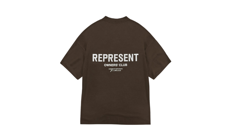 Represent Owner Club T-Shirt Brown/White