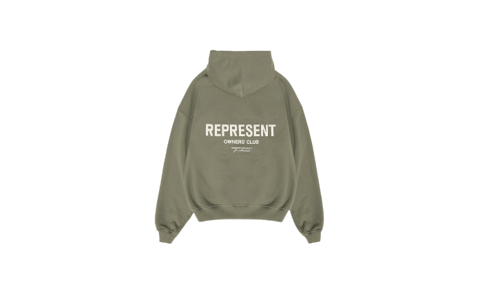 Represent Owners Club Hoodie Olive