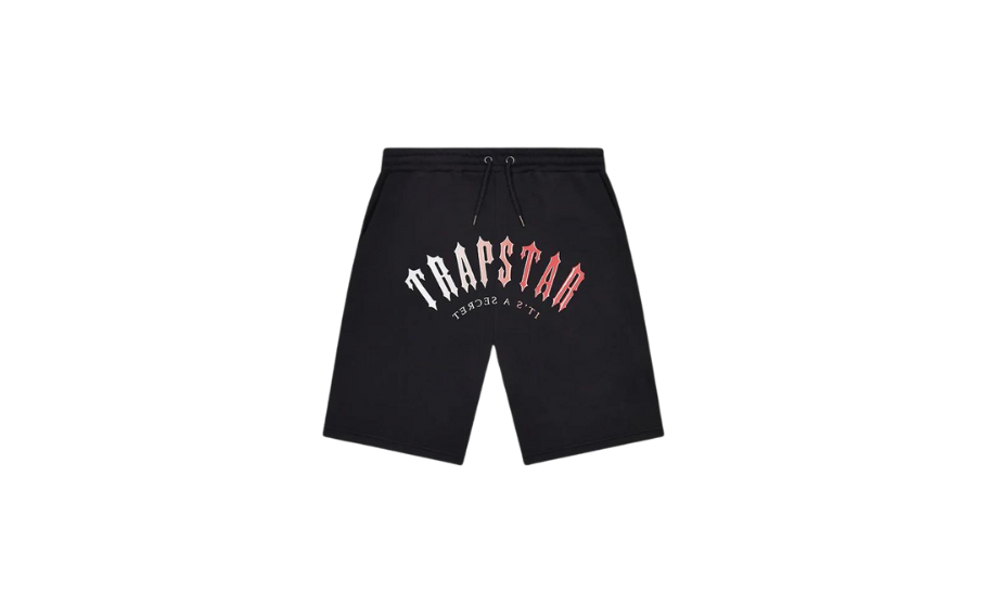 Trapstar Irongate Arch Gél Shorts Black/Red