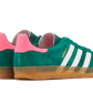 adidas Gazelle Indoor Collegiate Green Lucid Pink (Women's)