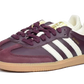 adidas Samba OG Maroon Gold Metallic (Women's)