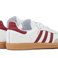 adidas Samba OG White Burgundy Gum