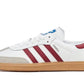 adidas Samba OG White Burgundy Gum