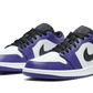 Jordan 1 Low Court Purple White