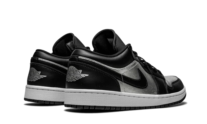 Jordan 1 Low SE Black Metallic Silver (Women's)