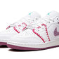 Jordan 1 Low White Light Bordeaux (GS)