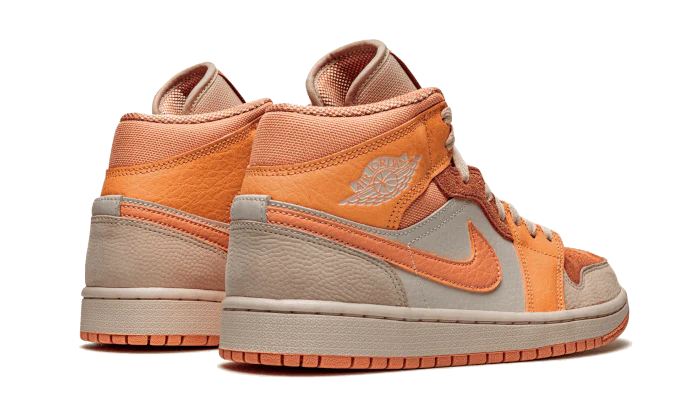 Jordan 1 Mid Apricot Orange (Women's)