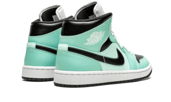 Jordan 1 Mid Aqua Blue Tint (Women's)