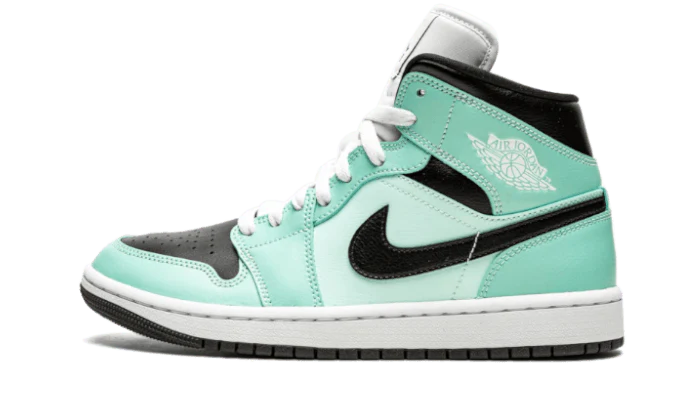 Jordan 1 Mid Aqua Blue Tint (Women's)