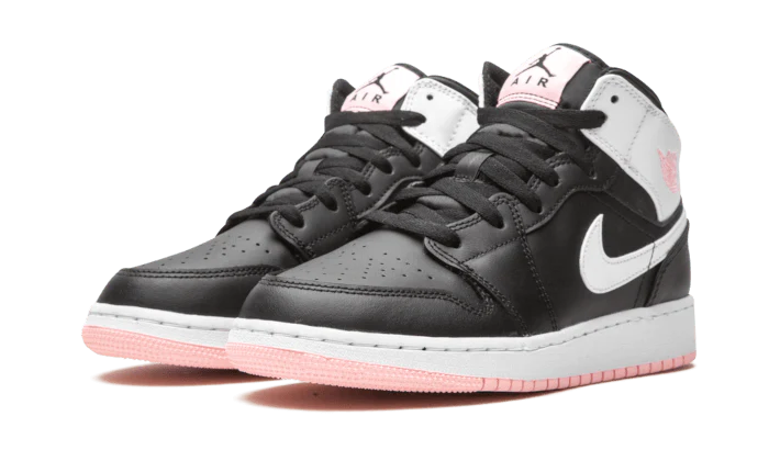 Jordan 1 Mid Arctic Pink Black (GS)