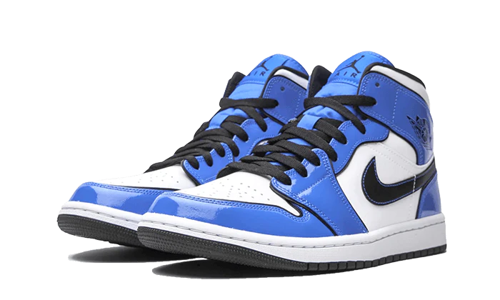 Jordan 1 Mid Signal Blue