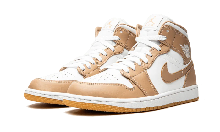 Jordan 1 Mid Tan Gum 