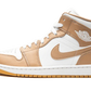 Jordan 1 Mid Tan Gum 