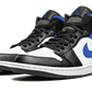 Jordan 1 Mid White Black Racer Blue (GS)