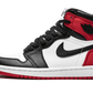 Jordan 1 Retro High Satin Black Toe (Women's)