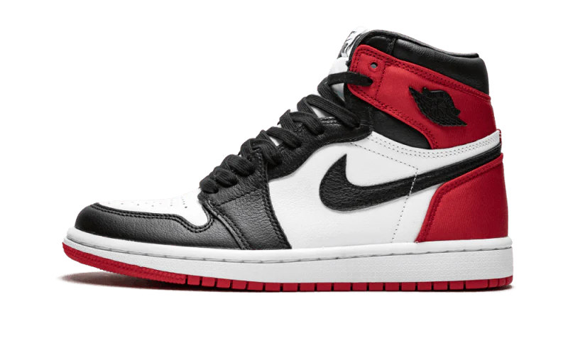 Jordan 1 Retro High Satin Black Toe (Women's)