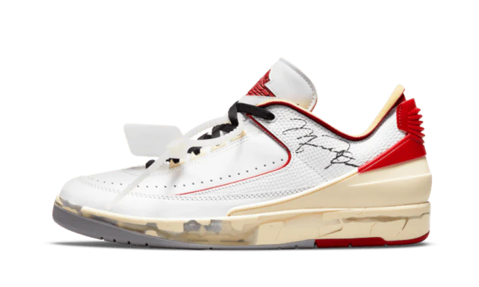 Jordan 2 Retro Low SP Off-White White Red