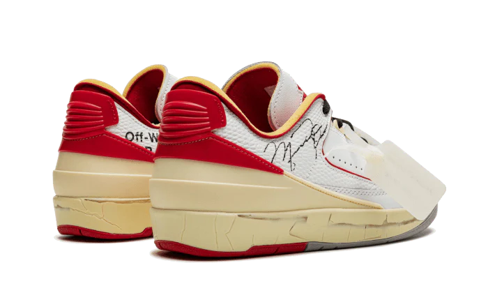 Jordan 2 Retro Low SP Off-White White Red