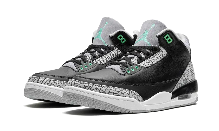 Jordan 3 Retro Green Glow (GS)