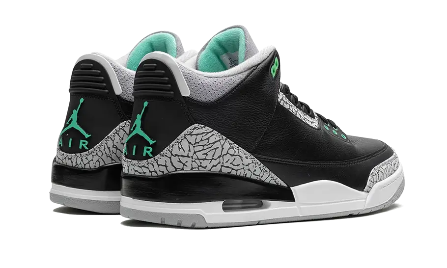 Jordan 3 Retro Green Glow