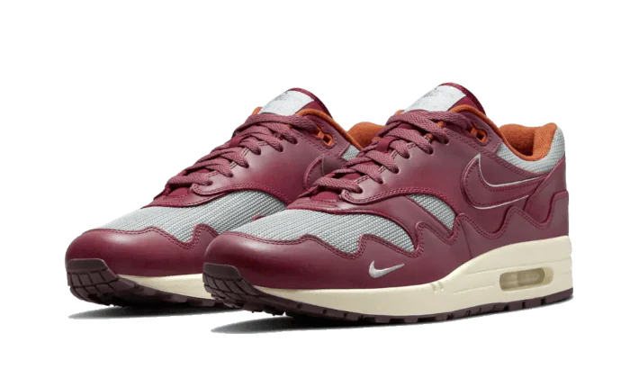 Nike Air Max 1 Patta Waves Rush Maroon (with Bracelet)